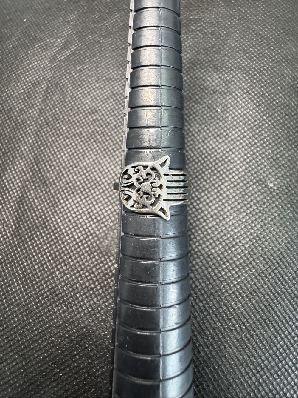 Unisex Stainless Steel Hamsa Ring